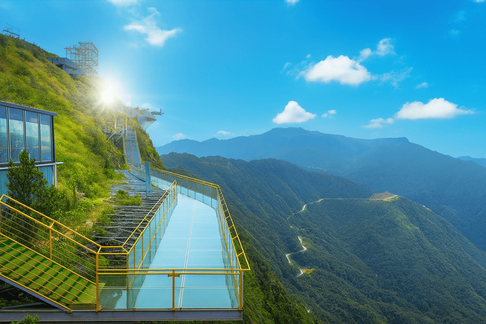 Rong May Glass Bridge is more than just a structure – it's an unforgettable adventure suspended in the clouds